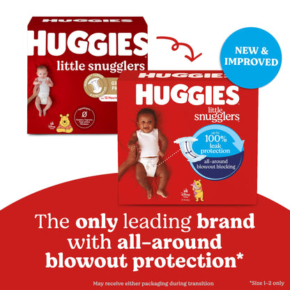 Huggies Newborn Diapers, Little Snugglers Baby Diapers, Size Newborn (up to 10 lbs), 31 Count