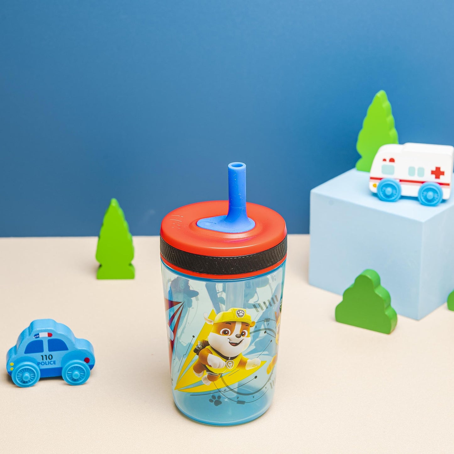 Zak Designs Disney Princess Kelso Toddler Cups For Travel or Home, 15oz 2-Pack Plastic Sippy Cups, Leak-Proof For Kids (Ariel, Aurora, Belle, Cinderella, Jasmine, Mulan, Rapunzel, Tiana)
