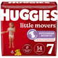 Huggies Size 6 Diapers, Little Movers Baby Diapers, Size 6 (35+ lbs), 108 Count, Packaging May Vary