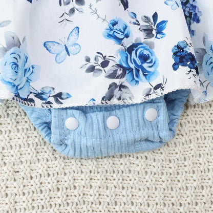 Baby Girl Clothes Newborn Romper Dress Infant Lace Ruffle Sleeveless Summer Outfits with Headband 0-12 Months