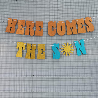 Pre-Strung Baby Shower Banner Oh Baby Sign Rose Gold Glittery Letters | Teddy Bear Gender Reveal Decorations | Baby Sprinkle Decorations for Girl Boy | Baby Gender Reveal Party Decoration Supplies