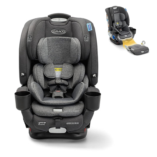 Graco 4Ever DLX 4-in-1 Car Seat, Maven | Infant to Toddler Car Seat, with 10 Years of Use | Rear-Facing, Forward-Facing and Booster Modes | Safe, Comfortable and Convenient