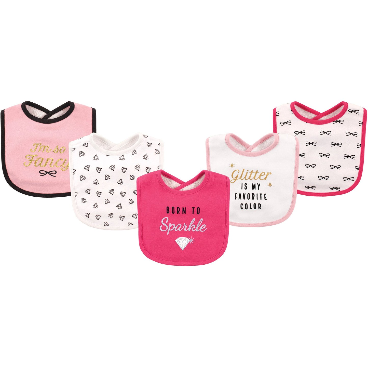 Hudson Baby Unisex BabyCotton Bibs