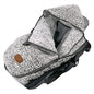 JJ Cole Bundleme - Original, Baby Bunting Bag, Winter Protection for Baby Car Seats and Strollers, Graphite