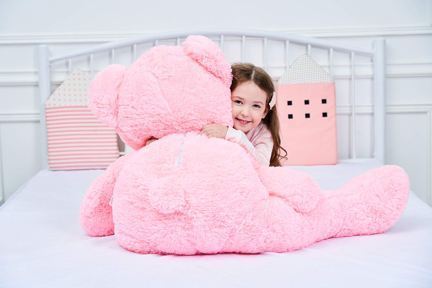 IKASA Giant Teddy Bear Plush Toy Stuffed Animals(Brown,78 inches)