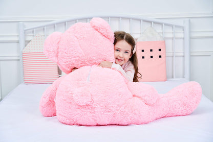 IKASA Giant Teddy Bear Plush Toy Stuffed Animals(Brown,78 inches)