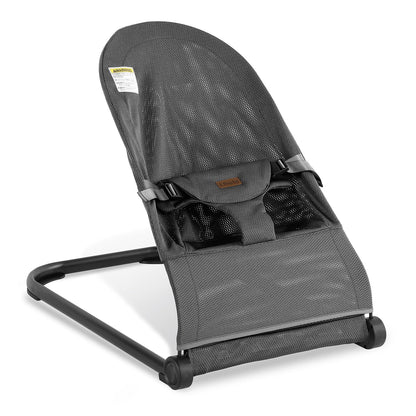 Baby Bouncer,Baby Bouncer Seat,Portable Infant Bouncer with 3-Point Safety Harness,Ergonomic Bouncy Seat, Newborns Bouncer for Babies 0-6 Months up to 20lbs,ASTM-Certified(Pink)
