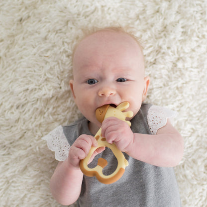 Dr. Brown's AquaCool Water-Filled Baby Teether, Cools & Massages Sore Gums, BPA Free, Pineapple and Apple, 2 Pack, 3m+