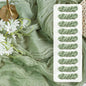 FEXIA Beige Cheesecloth Table Runner 35x120 Inches Ivory Gauze Rustic Boho Spring Easter Table Runner for Engagement Party Decorations Bridal Shower Wedding Party First Communion Centerpiece