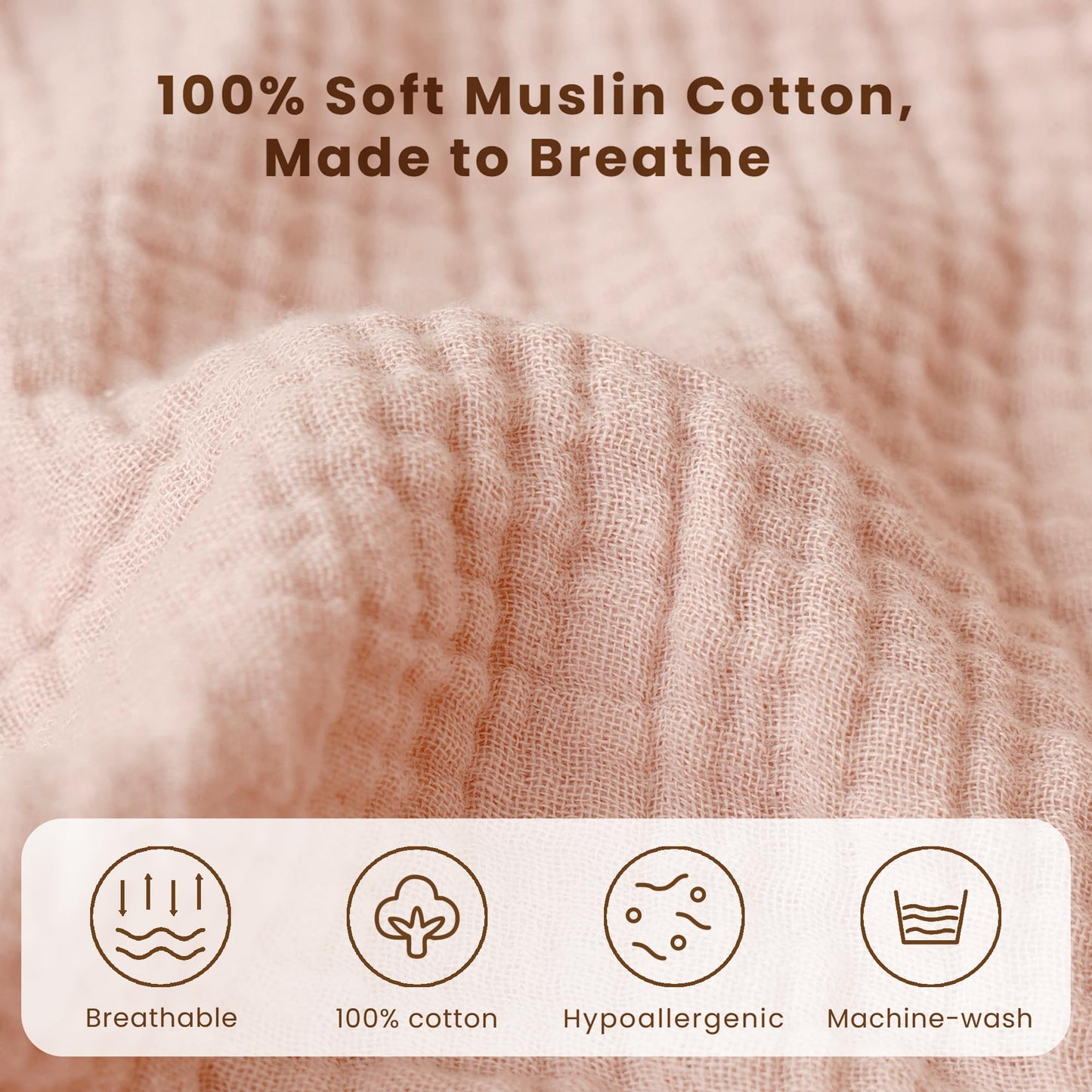 Konssy Car Seat Cover for Baby, Muslin Cotton Button Open Stroller Canopy for Babies Shower Gifts and Registry Search, Breathable Infant Sunshade Cover, Must Have for Unisex Boys and Girls, Fog Green