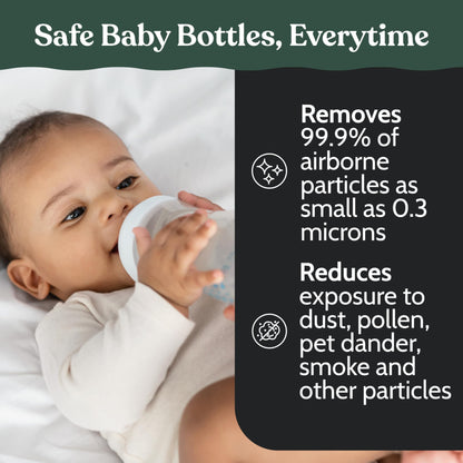 Roobi Detergent Tablets Compatible with Baby Brezza Bottle Washer Pro. Removes Milk Residue & Odor, Hypoallergenic Carbon Neutral Formula. 120 Count.