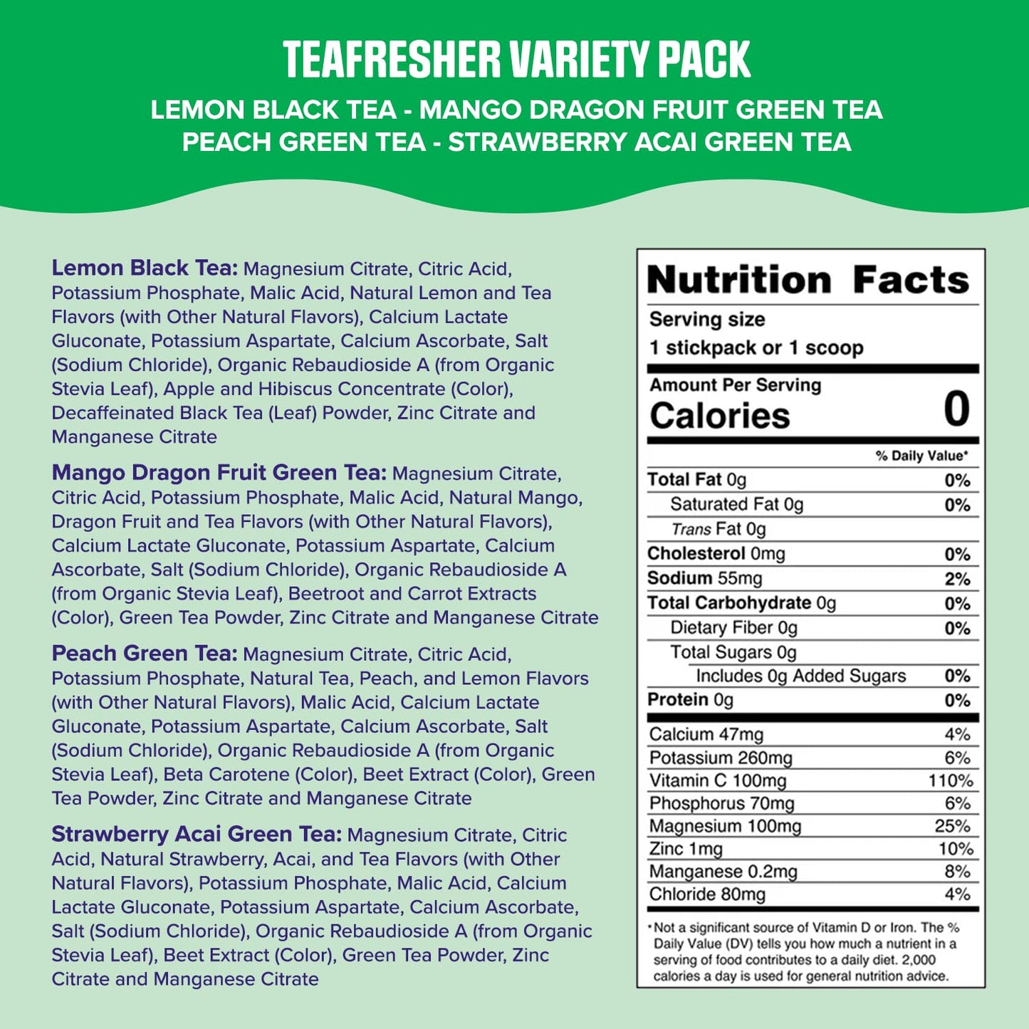 Ultima Replenisher Daily Electrolyte Powder Drink Mix – Tropical Variety, 20 Stickpacks – Hydration Packets with 6 Electrolytes and Minerals – Keto Friendly, Non-GMO and Sugar-Free