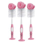Dr. Brown's Baby Bottle Cleaning Brush with Sponge and Scrubber - Blue - 3-Pack
