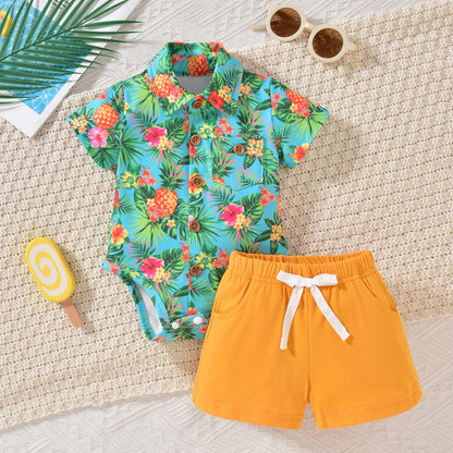 Baby Boy Hawaiian Outfit