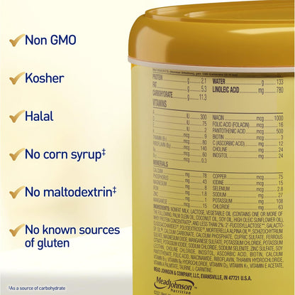 Enfamil NeuroPro Baby Formula, MFGM* 5-Year Benefit, Expert-Recommended Brain-Building Omega-3 DHA, Exclusive Immune Supporting HuMO6 Blend, Infant Formula Powder, Baby Milk, 28.3 Oz