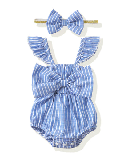Renotemy Newborn Infant Baby Girl Clothes Rompers Summer Jumpsuits Short Sleeve Romper Infant Baby Clothes Girl