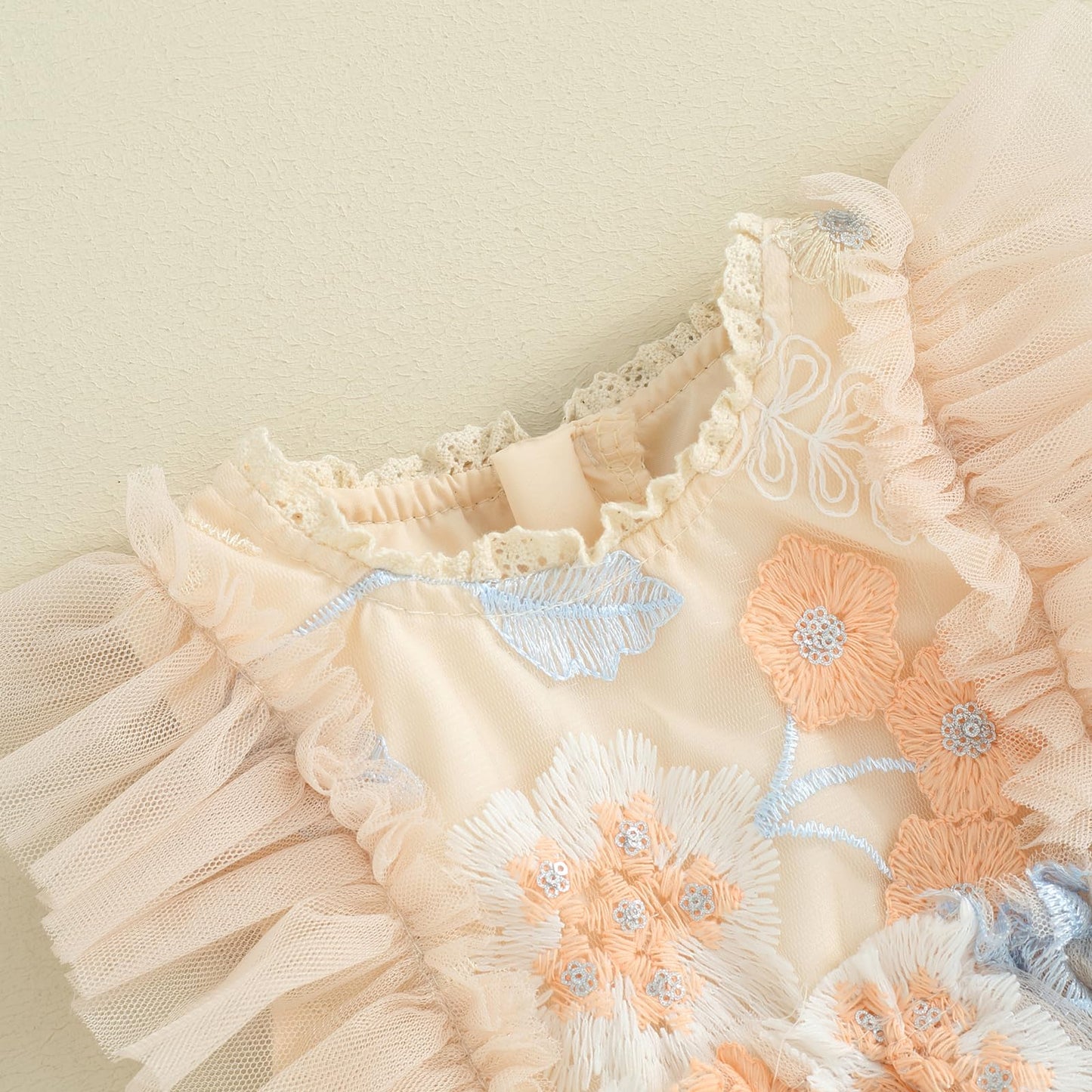 Mubineo Baby Girl Summer Clothes Lace Romper Skirt Dress Princess Outfits Sleeveless Flower Newborn Outfit