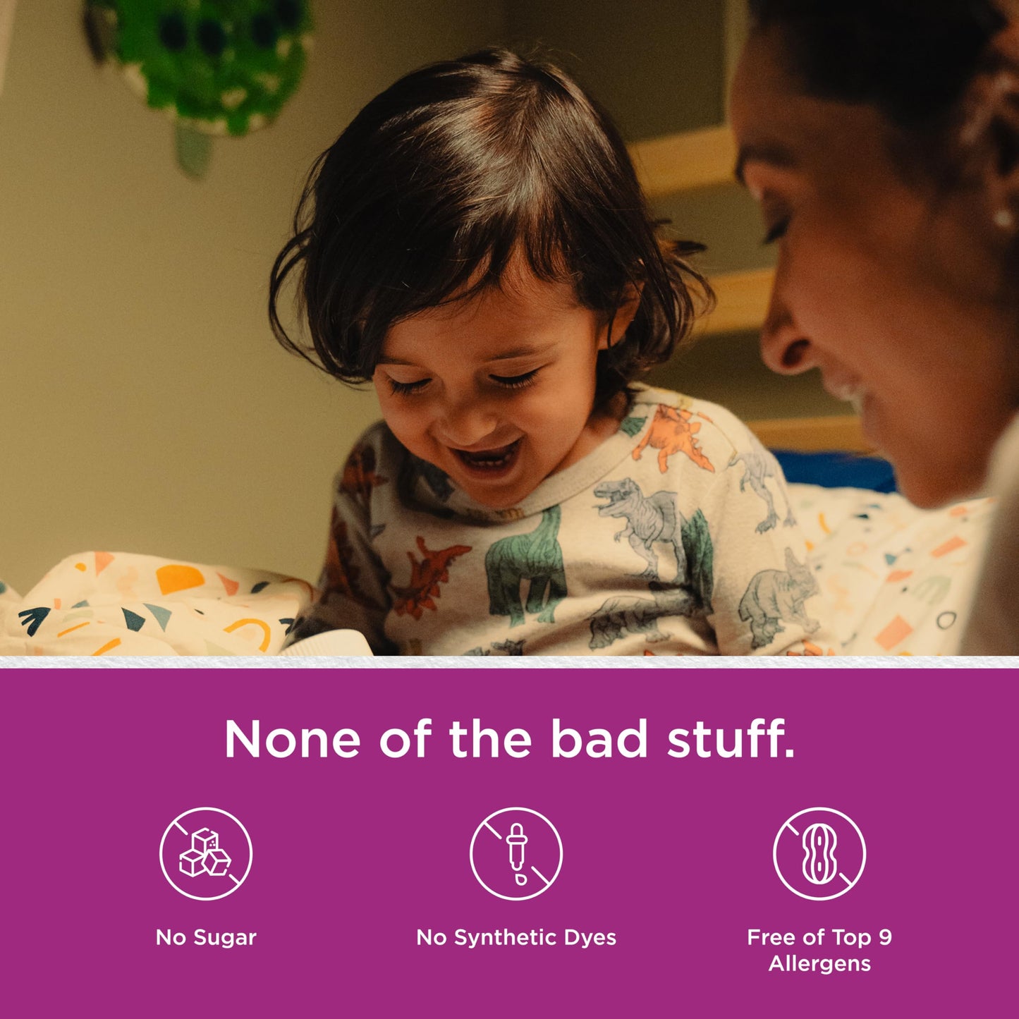 Hyland's Kids Sleep Calm and Immunity with Melatonin, Promotes Sleep and Supports Immune Health, Ages 2 and up, Grape Flavor, 4 Fl. Oz.