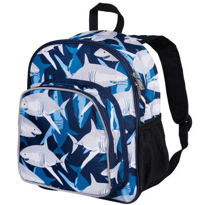 Wildkin 12-inch Kids Backpack – Padded, Adjustable, Ideal for Daycare & Travel - Trains, Planes, and Trucks
