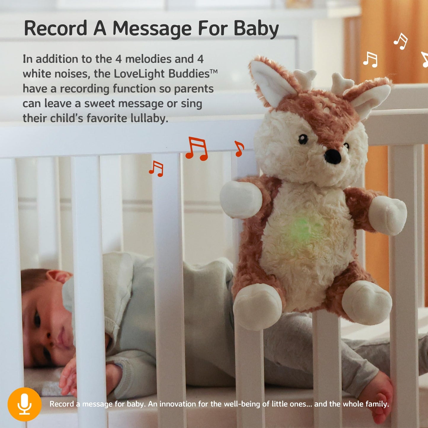 Cloud b Sound Machine with White Noise Soothing Sounds | Cuddly Stuffed Animal & Nomadic Nightlight | Record Parent Voice | Adjustable Settings & Auto-Shutoff | LoveLight™ Buddies - Drake The Dragon™
