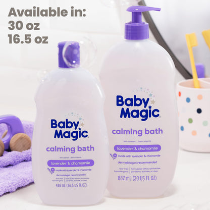 Baby Magic Calming Baby Bath, 16.5 Fl Oz
