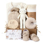 meloom Baby Gift Set, Unisex Newborn Gifts Box, Boho Gender Neutral Baby Essentials, for New Mom, New Baby Gifts for Boys and Girls, Personalized Gift Basket for New Babies