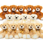 MorisMos 6Pcs Teddy Bears Bulk Baby Shower, 14inch Cute Teddy Bear Stuffed Animals Plush, Small Stuffed Bears on Centerpiece Baby Shower, White