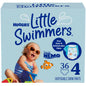 Huggies Little Swimmers Disposable Swimming Diapers, Size 4 (24-34 lbs), 18 Ct