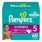 Pampers Cruisers Diapers - Size 3, 84 Count, Disposable Active Baby Diapers with Custom Stretch