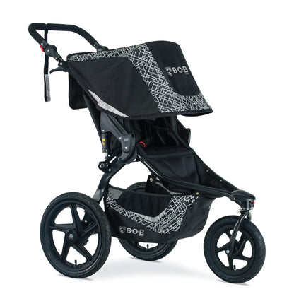 BOB Gear Revolution Flex 3.0 Jogging Stroller, Graphite Black