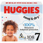 Huggies Size 1 Diapers, Snug & Dry Newborn Diapers, Size 1 (8-14 lbs), 38 Count, Packaging May Vary