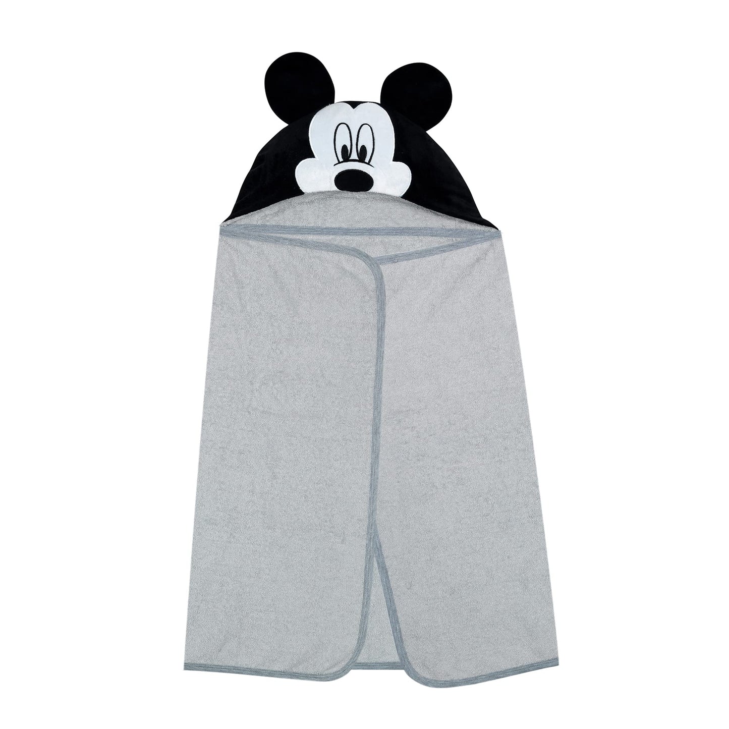 Lambs & Ivy Disney Baby Minnie Mouse Pink Cotton Hooded Baby Bath Towel