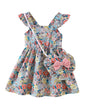 Mioglrie Baby Girl Clothes Newborn Dress Summer Toddler Girls' Clothing Casual Sundress with Cute Bag Infant Outfits