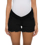 Foucome Women's Maternity Ripped Jean Shorts Summer Distressed Denim Shorts