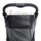 Itzy Ritzy Adjustable Stroller Caddy and Organizer Bag Featuring Front Zippered Pocket, 2 Built-in Interior Pockets & Adjustable Straps to Fit Nearly Any Stroller (Chai)