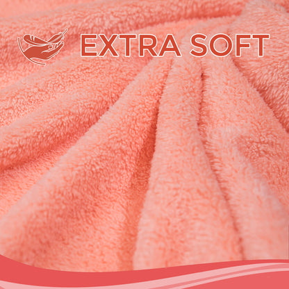 Ioly's Hooded Baby Bath Towels for Newborn Essentials 41" (Large) Set 3 Towel with Hood for Kids Babies Toddler Infant Baby Towels with Hood Cosas para Bebes recien nacidos (White/Pink/Orange)