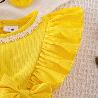 Baby Girl Clothes Newborn Summer Outfits Butterflies Embroidery Tulle Ruffle Sleeveless Infant Romper 0-18 Months