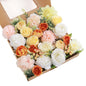 Artificial Flowers Combo, Fake Flowers for DIY Tables Centerpieces Baby Shower Bridal Shower Wedding Bouquet Arrangements Party Candle Holder Cake Decor Flower Home Decorations