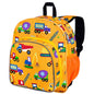 Wildkin 12-inch Kids Backpack – Padded, Adjustable, Ideal for Daycare & Travel - Trains, Planes, and Trucks