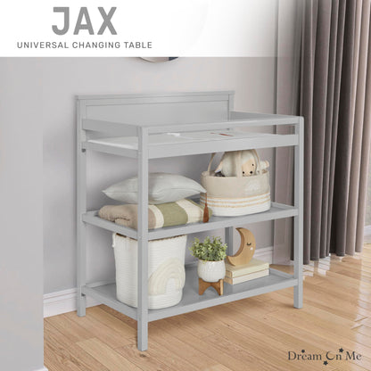 Dream On Me Jax Universal Changing Table, Blush Pink , 34x20x40 Inch (Pack of 1)