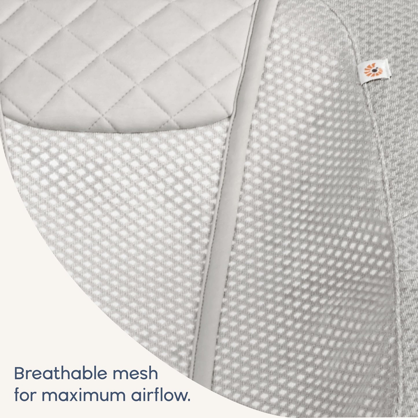 Ergobaby Evolve 3-in-1 Mesh Bouncer, Adjustable Multi Position Baby Bouncer Seat, Fits Newborn to Toddler, Grey Mesh