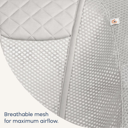 Ergobaby Evolve 3-in-1 Mesh Bouncer, Adjustable Multi Position Baby Bouncer Seat, Fits Newborn to Toddler, Grey Mesh