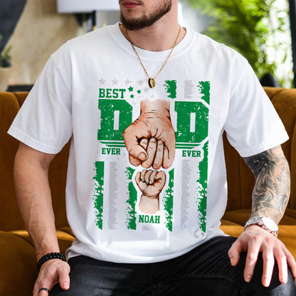 Personalized Fathers Day Shirts for Dad, Grandpa Shirt with Grandkids Names, Gifts for Dad Hunting Fishing
