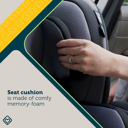Safety 1st Everslim DLX Slim Convertible Car Seat– A 4-in-1 Convertible Child Safety Car Seats; Baby Car Seats for 5-100 lbs, Dunes Edge