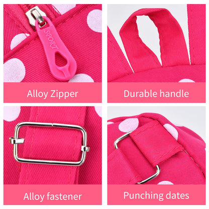 Cute Toddler Backpack Plush Doll Toy Snack Travel Bag Preschool Shoulder Bag Gift for Kid
