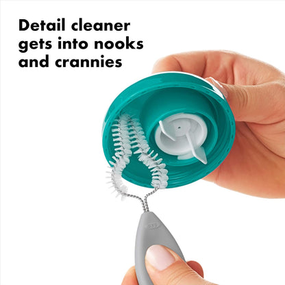 OXO Tot Water Bottle and Straw Cup Cleaning Set Brush Set - Gray