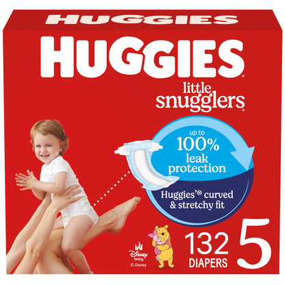 Huggies Newborn Diapers, Little Snugglers Baby Diapers, Size Newborn (up to 10 lbs), 31 Count