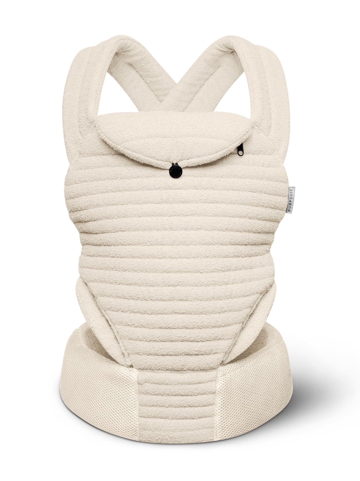 Bumpsuit Baby Carrier for Men Women Newborn to Toddler (7-45 lbs), Ergonomic Face-in & Face-Out Quilted Shell Baby Wearing Carrier with Pockets and Padded Cross Over Back Straps