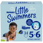 Huggies Little Swimmers Disposable Swimming Diapers, Size 4 (24-34 lbs), 18 Ct