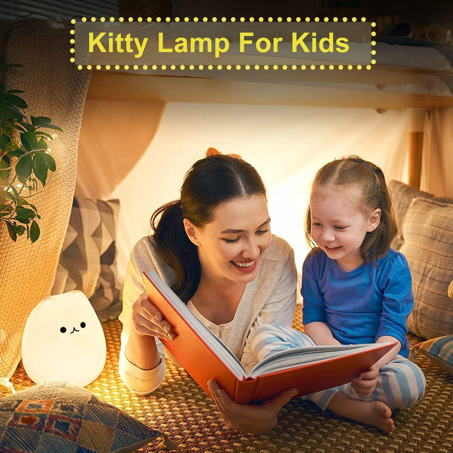 ZKLiLi Shark Night Light for Kids, Shark Lights for Boys & Girls - Christmas Gifts, Kids & Teens Room Decor, Silicone Animal Night Lamp Gift